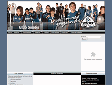 Tablet Screenshot of clubsonder.com.ar